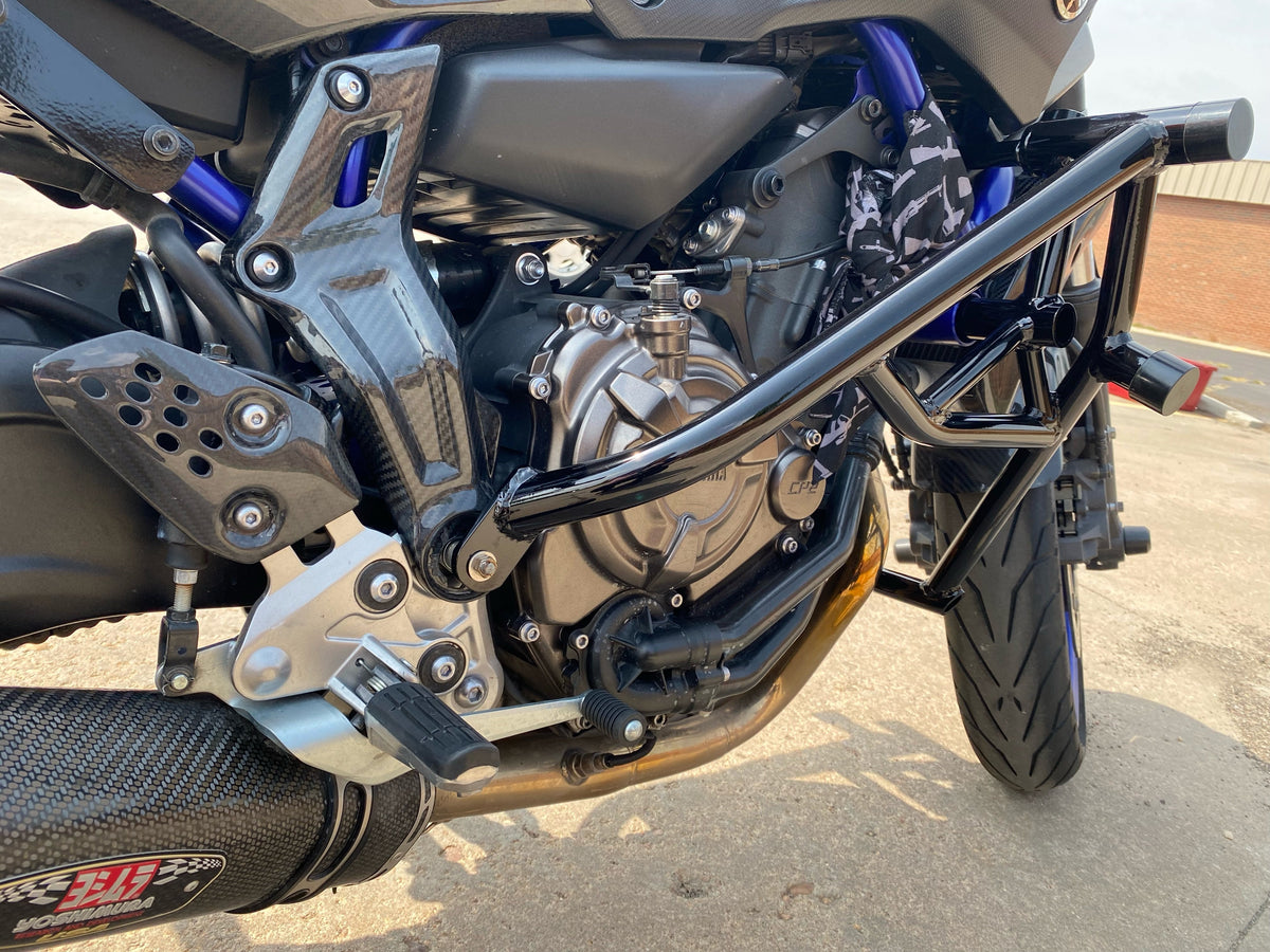New Yamaha MT-07 skids into town