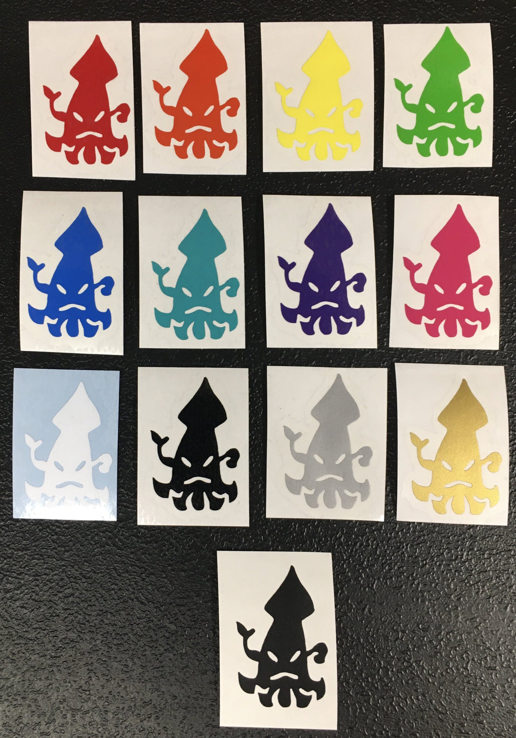 Small Squid Stickers