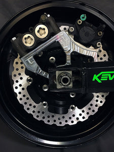 Kawasaki Single Radial for stock 03-04 wheel Handbrake Bracket